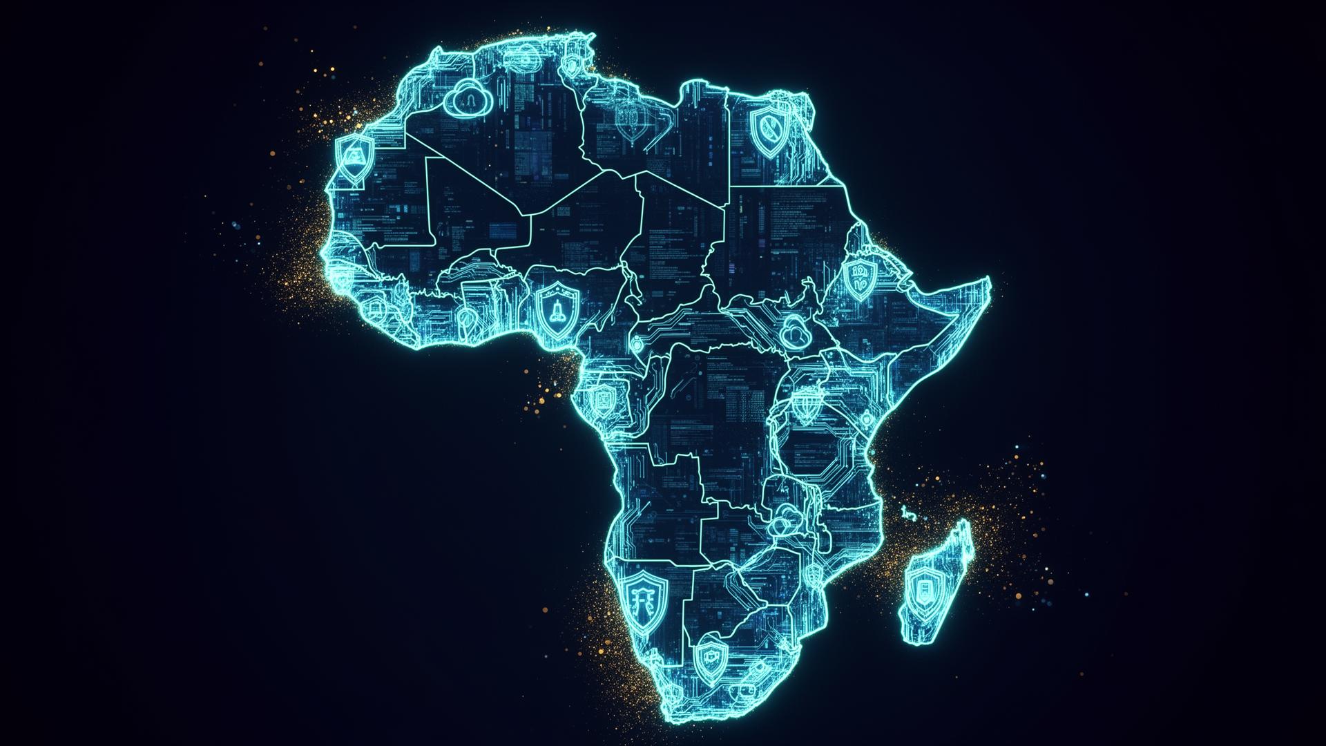 Digital network connecting the African continent
